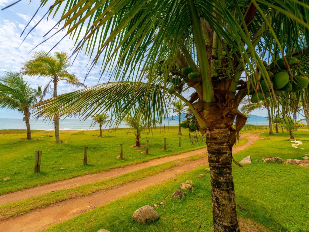Pousada Pe Na Areia Caraguatatuba Kültér fotó