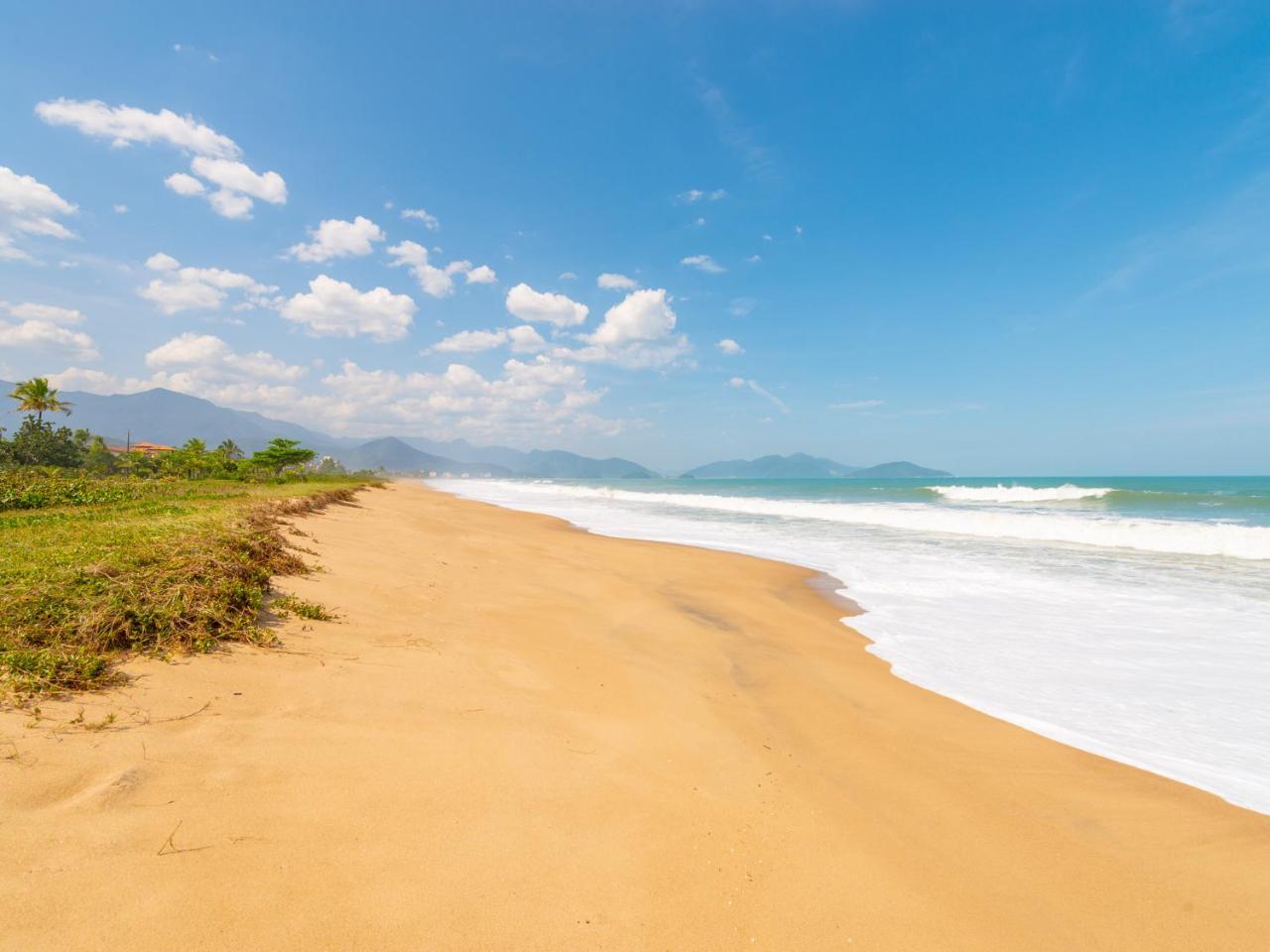 Pousada Pe Na Areia Caraguatatuba Kültér fotó