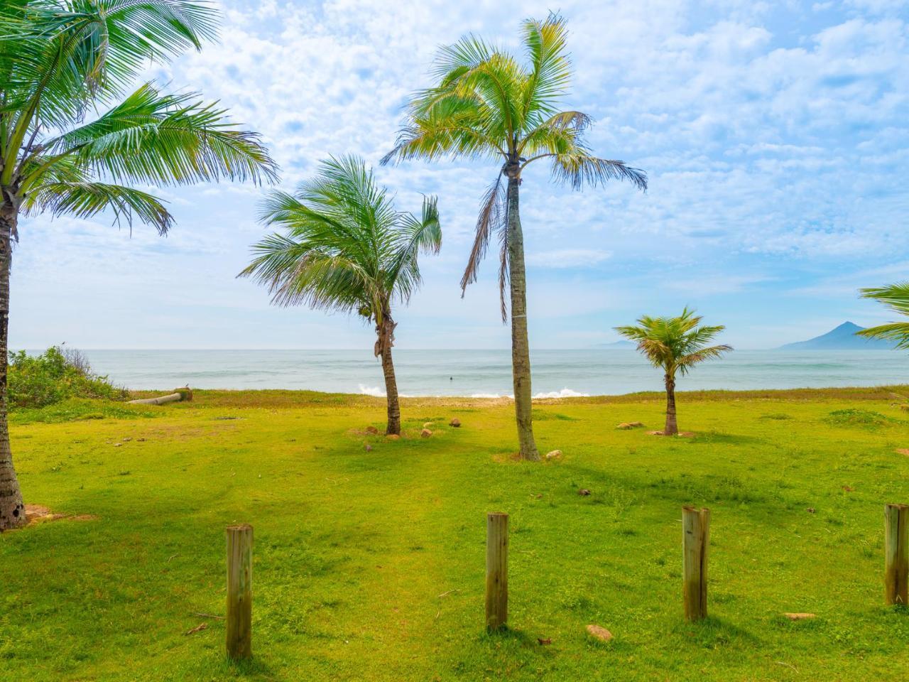 Pousada Pe Na Areia Caraguatatuba Kültér fotó