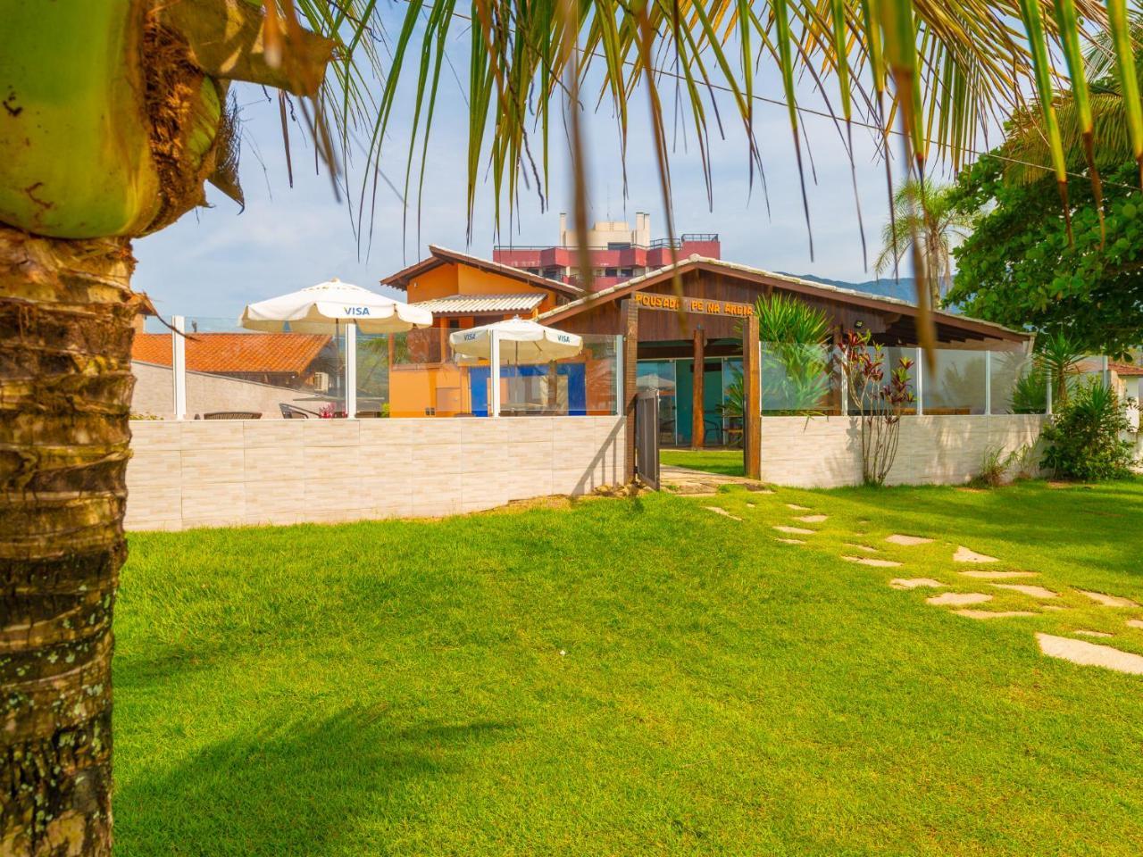 Pousada Pe Na Areia Caraguatatuba Kültér fotó