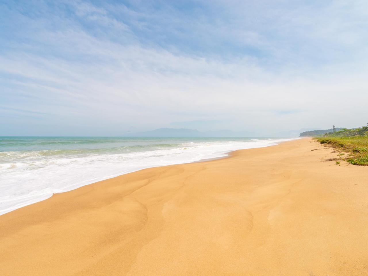 Pousada Pe Na Areia Caraguatatuba Kültér fotó