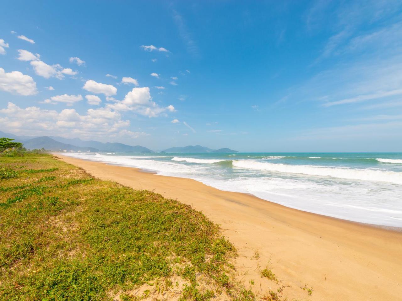 Pousada Pe Na Areia Caraguatatuba Kültér fotó